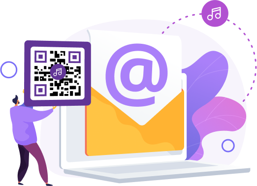 Código QR do e-mail